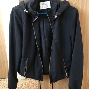 Black nylon jacket